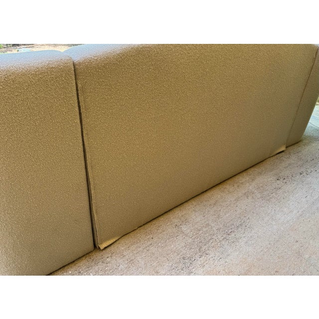 Caracole Luna Winged Upholstered Platform King Bed For Sale - Image 12 of 12