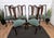 Mid-Century Modern Italian Upholstered Walnut Dining Chairs, 1950s, Set of 6 For Sale - Image 9 of 11