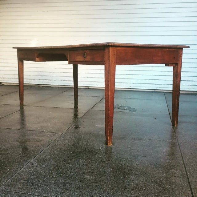 19th Century French Farm House Table For Sale - Image 4 of 18