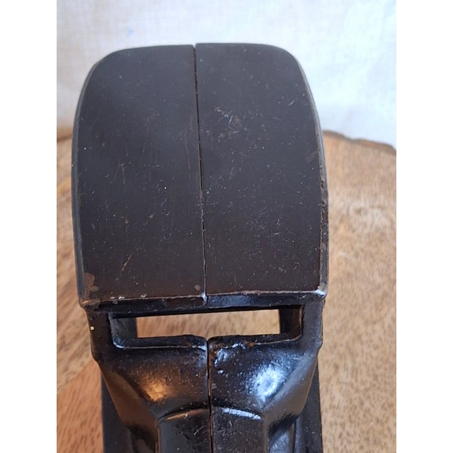 Share Antique Arcade Cast Iron Ford Model T Tudor Sedan Toy C. 1925 Original Paint For Sale - Image 10 of 17