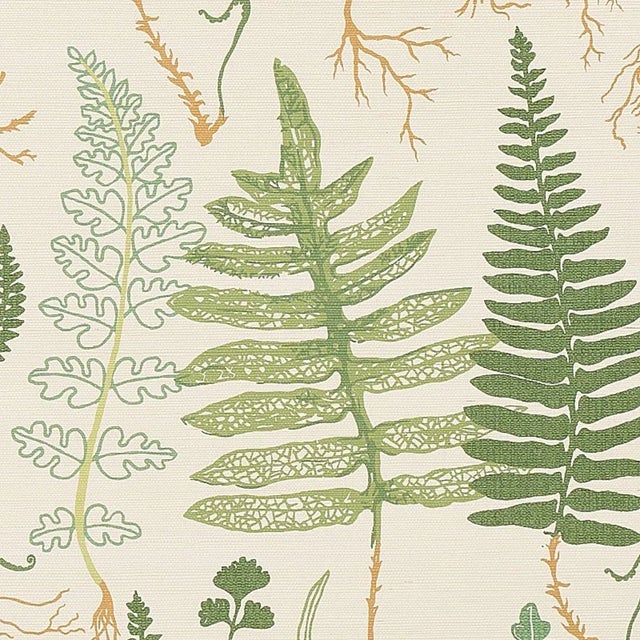 Mid-Century Modern Schumacher Halcott Sisal Wallpaper in Forest - 10 Yards For Sale - Image 3 of 5