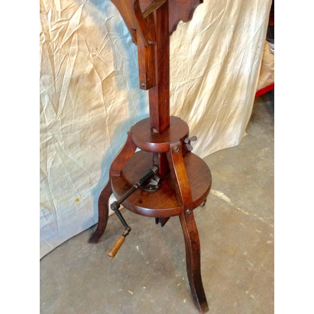 Early 1800s French Walnut Camera Stand For Sale - Image 11 of 13
