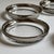 Dorothy Thorpe Vintage Dorothy Thorpe-Style Clear Glass Coasters With Silver-Toned Metal Rims – Set of Five For Sale - Image 4 of 13