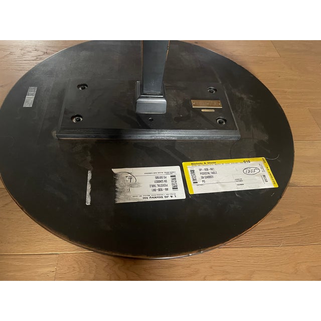 Black Nichols & Stone Stickley Black Lacquer Canterbury Shaker Accent End Table For Sale - Image 8 of 8