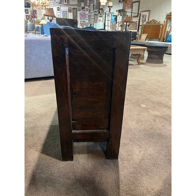 Early 21st Century Asian Style Lacquered Wood Console Table For Sale - Image 5 of 6