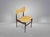 Butterfly Chairs in Wood and Yellow Fabric by Inge and Luciano Rubino, 1960s, Set of 6 For Sale - Image 3 of 7
