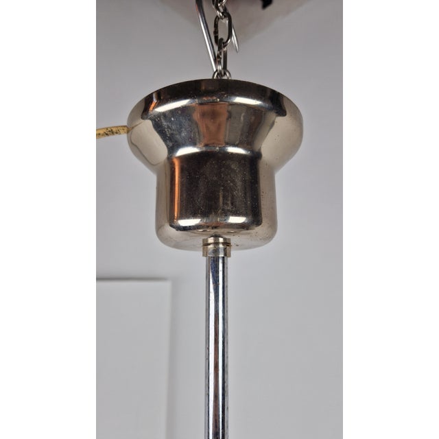 Glass Osso Double-Light Chandelier from Mazzega Murano, 1960s For Sale - Image 10 of 18