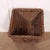 Brown Vintag Country House Log Basket, 1920s For Sale - Image 8 of 9