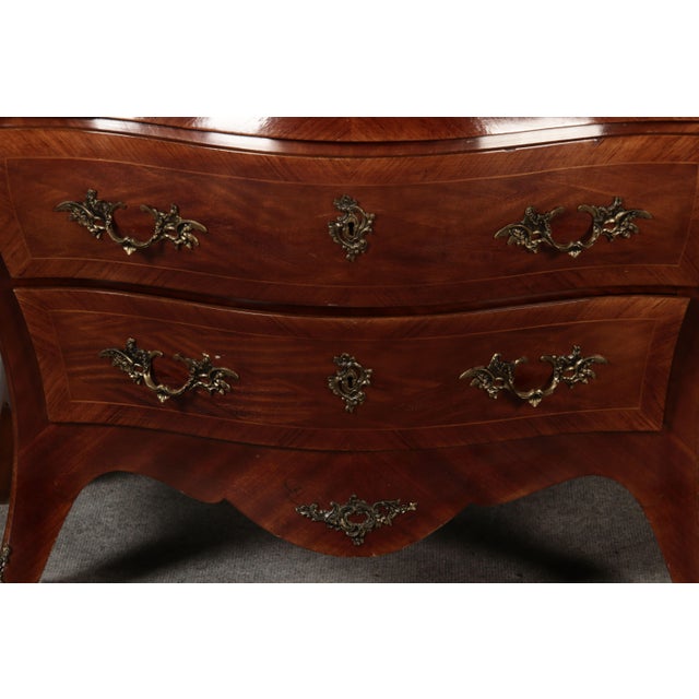 Baroque Chest of Drawers in Mahogany, 1920s For Sale - Image 16 of 18