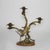 Late 19th Century Pair of Antique French Rococo Bronze Candelabras With Marble Bases C1890 For Sale - Image 5 of 12