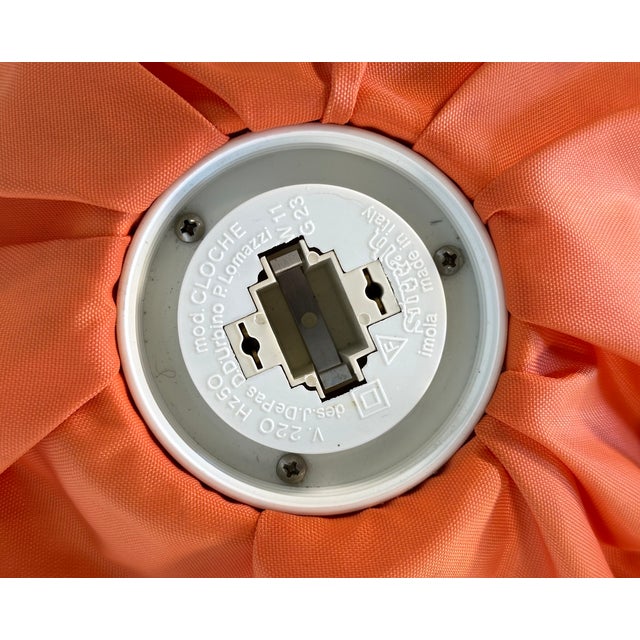 Cloche Lamp by De Pas, D'Urbino and Lomazzi for Sirrah, 1980s For Sale - Image 5 of 10