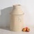 Cream Vintage Painted Tin Milk Cans, Poland, 1950, Set of 2 For Sale - Image 8 of 9