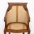 French Empire Style Cane Paneled Walnut Bergere For Sale In New York - Image 6 of 9