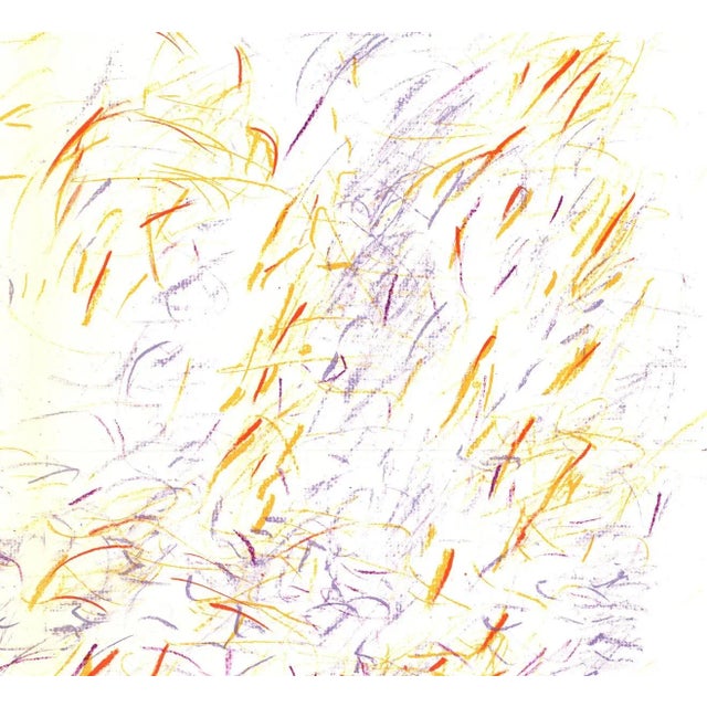 Abstract Jean Rene Bazaine Composition I, 1968 For Sale - Image 3 of 4