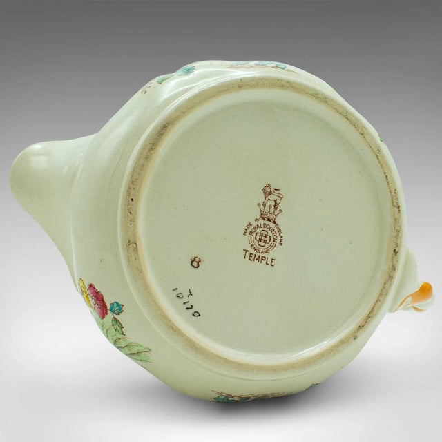 1950s Vintage English Ceramic Saucing Jug For Sale - Image 9 of 10