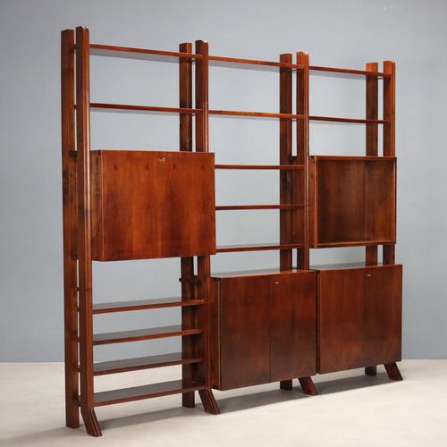 Mid-Century Bookcase, 1940s-1950s For Sale - Image 12 of 12