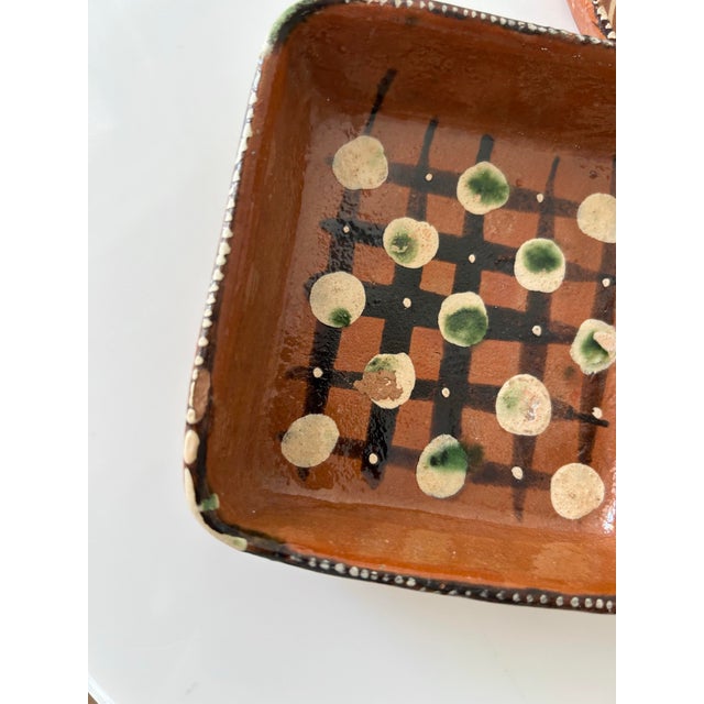 Vintage Boho Clay Mexican Redware Folk Pottery Nesting Dishes - Set of 5 For Sale - Image 4 of 7