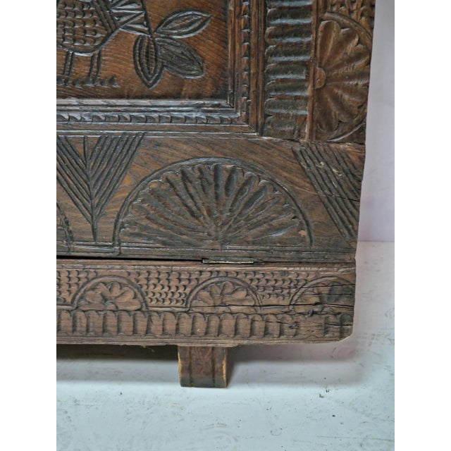 Mid-19th Century Sardinian Chest in Chestnut Wood For Sale - Image 9 of 11