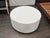 Williams Sonoma Tropea Fluted Round Coffee Table For Sale - Image 9 of 12