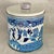 Krispy Kan Tin Canister Featuring a Classic Blue Willow Pattern by Blue Magic Knob Luce Corp For Sale - Image 11 of 12