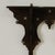 Impressive antique Moroccan wall bracket crafted in mahogany ,carved in moorish motifs and decorated with mother of pearl...