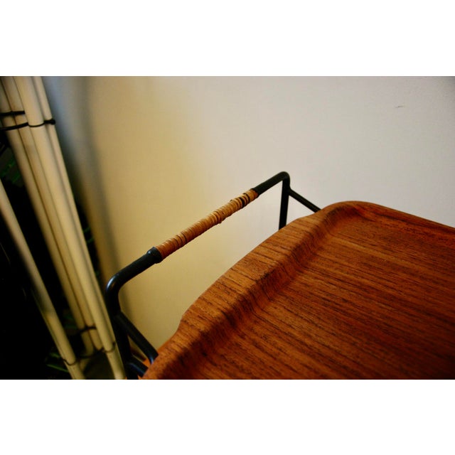 Side Table in Teak Plywood from Silva, Sweden, 1960 For Sale - Image 3 of 9