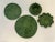 1960’s Pat Young Handmade Original Leafy Green Place Setting- 5 Pieces For Sale - Image 12 of 12