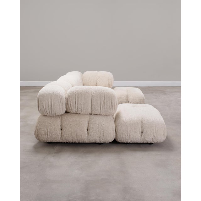 Mario Bellini "Camaleonda" Boucle Sofa by B&b Italia Set of 5 For Sale In Sacramento - Image 6 of 18