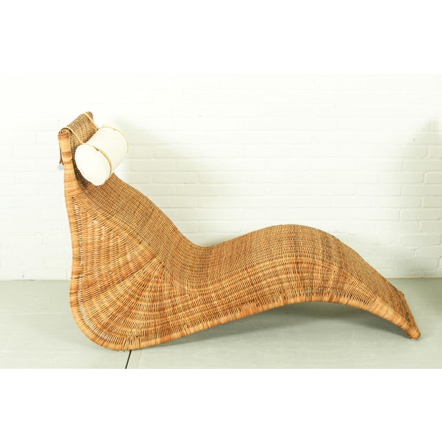 Karlskrona Rattan Lounge Chairs by Karl Malvall from Ikea, 1998, Set of 2 For Sale - Image 6 of 11