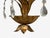 1950sFrench Marie Therese Style, Cherub Wall Sconces, Gilt-Brass, Crystal - a Pair For Sale - Image 11 of 12