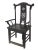 1920s Antique Chinese Armchair With Carved Backs - a Pair For Sale - Image 5 of 9