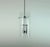 Large Model 4399 Chandelier in Bladder Glass and Chromium from Limburg, 1970s For Sale - Image 10 of 10