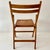 Striking Mid Century Solid Wood Folding Chairs. Made in Yugoslavia For Sale In New York - Image 6 of 13