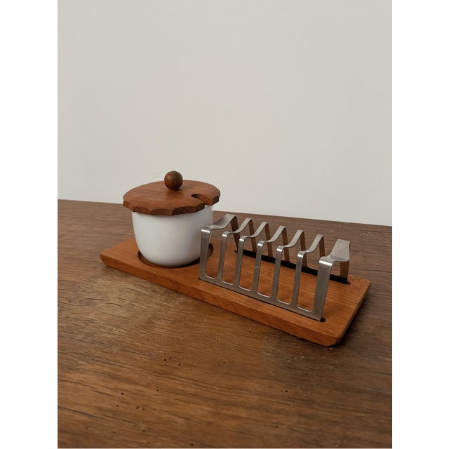 Mid-Century Modern Danish Toast Rack, 1960s For Sale - Image 6 of 6