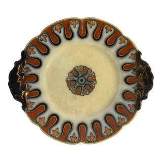 Mid 19th Century Early Imari Style Under Plate Attributed to Royal Darby For Sale