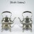 Victorian English Silverplate 5-Piece Tea and Coffee Set, Early 20th Century For Sale - Image 3 of 12