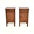 A smart and extremely well made pair of antique Arts and Crafts period walnut bedside cabinets. They were made in England,...