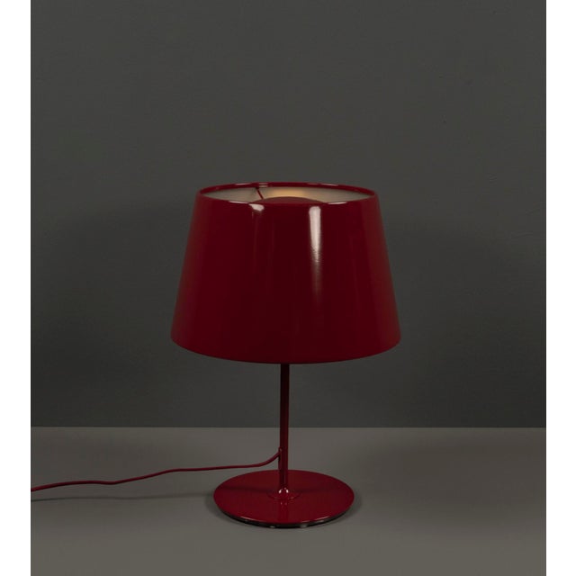 This table lamp from the 2000s, designed by c halskov & dalsgaard for ikea, impresses with its clean, modern lines and...