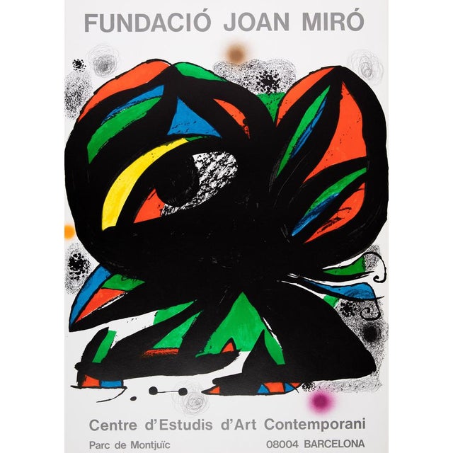 Joan Miro, Expo 76 Fundacio Miro, Lithograph For Sale - Image 5 of 5
