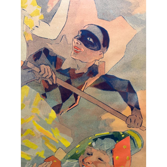 Original Jules Chéret Lithographs – “Les Arts” (1891) – Framed Pair For Sale - Image 12 of 13