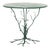 Organic Tree Form Metal Table Hand Painted Green For Sale