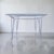 White 1960s Mid-Century Modern Wrought Iron Patio Set For Sale - Image 8 of 10