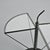 Black Dardo Coffee Table in Glass and Metal from Oma, Italy, 1980 For Sale - Image 8 of 12