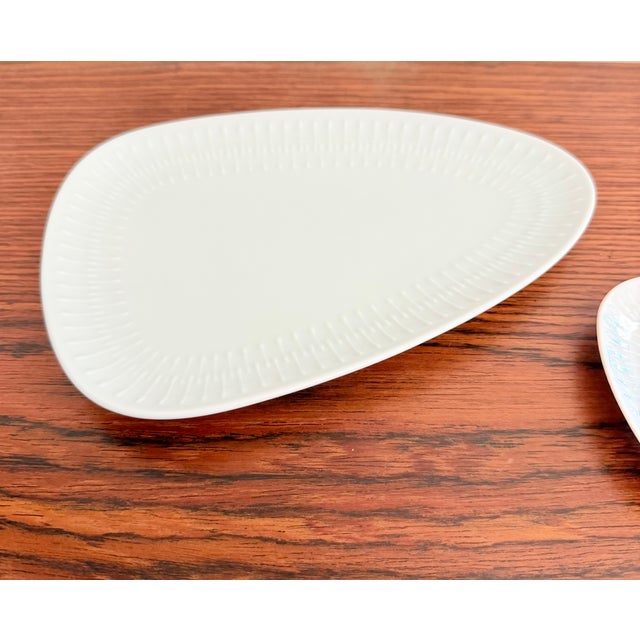 Ceramic Small German Hutschenreuther Trays, 1960s, Set of 2 For Sale - Image 7 of 11