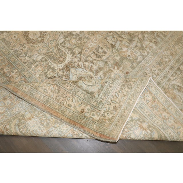 Textile Antique Zabihi Collection Persian Khorassan Rug - 10'3" x 13'7" For Sale - Image 7 of 12