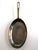 Early 20th Century Antique French Copper Oval Sauce Pan With Brass Handle For Sale - Image 5 of 5