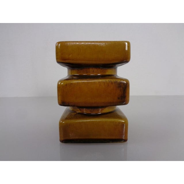 5101 Ceramic Vase by Cari Zalloni for Steuler Keramik, 1970s For Sale - Image 6 of 16