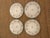 Vintage Floral Plates - Set of Four For Sale - Image 4 of 6