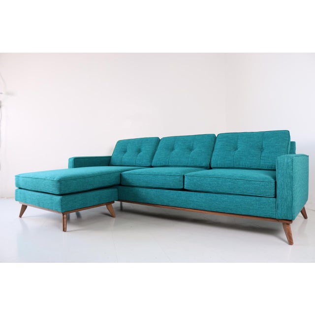 Mid Century Modern Sofa Chaise Chairish