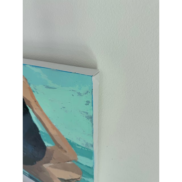 "You Can Leave Your Hat On" Original Modern Oil Painting, by Jennifer Hohlfelder For Sale In Denver - Image 6 of 10